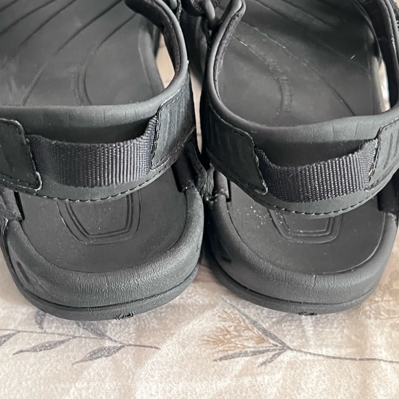 Teva Women's Black Adjustable Sandals - Picture 4 of 7